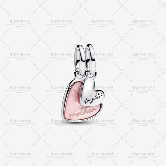 Pandora Splittable Mother & Daughter Dangle Charm - Picture 1 of 7